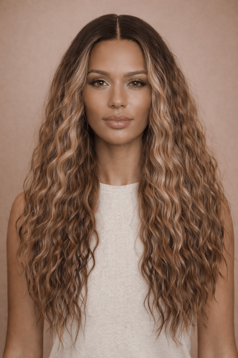 LILY - Ombre - Lace Front Wig - Milk &amp; Honey Wigs