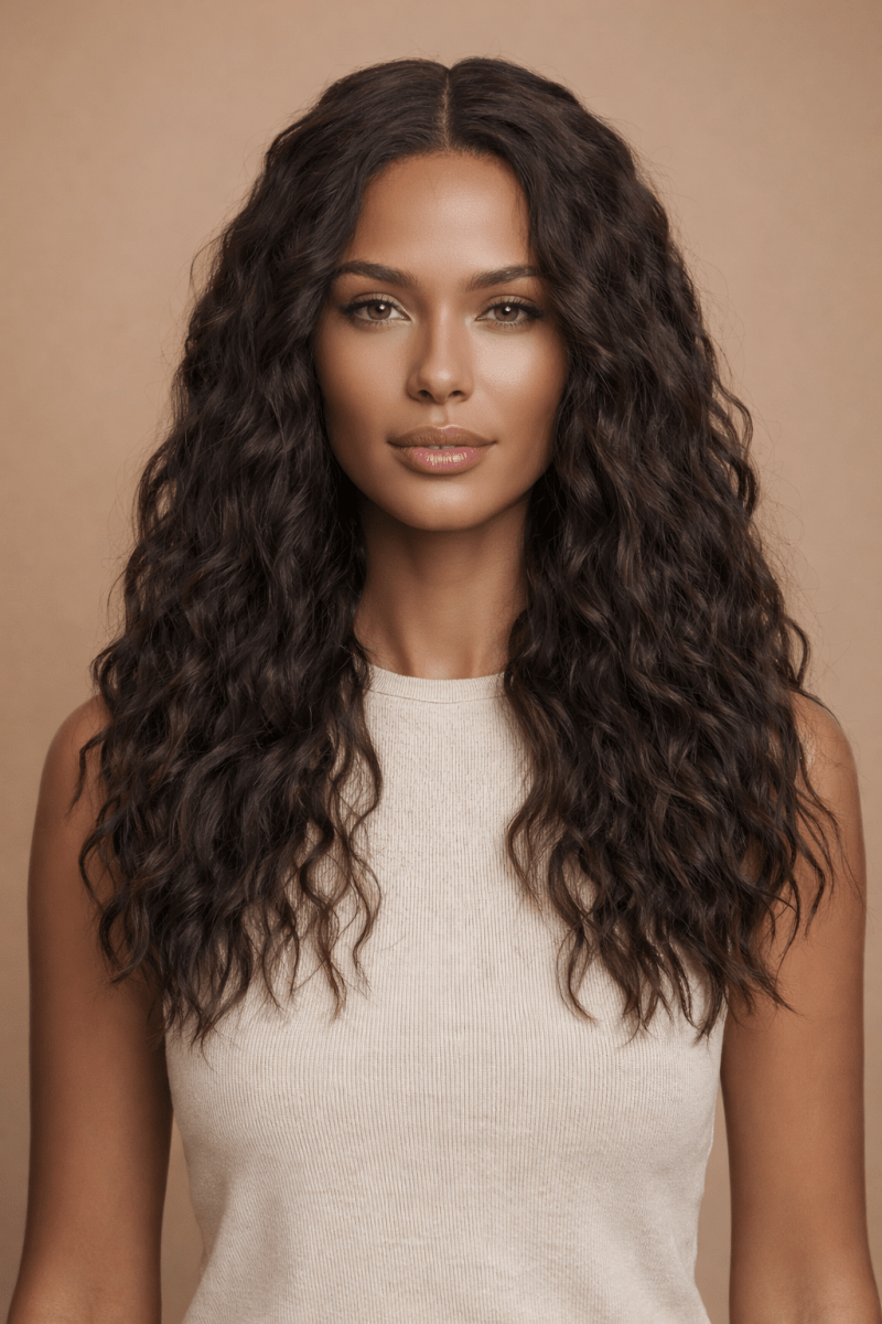 LILY - Short Dark Brown - Lace Front Wig - Milk &amp; Honey Wigs