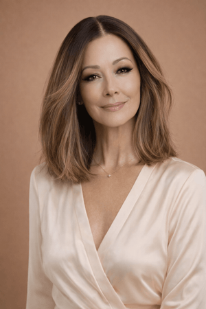 LISA - Brown Ombre - Human Hair Wig | Brown, 14 Inch, 13x6 Lace Front, Human Hair | Milk & Honey Wigs