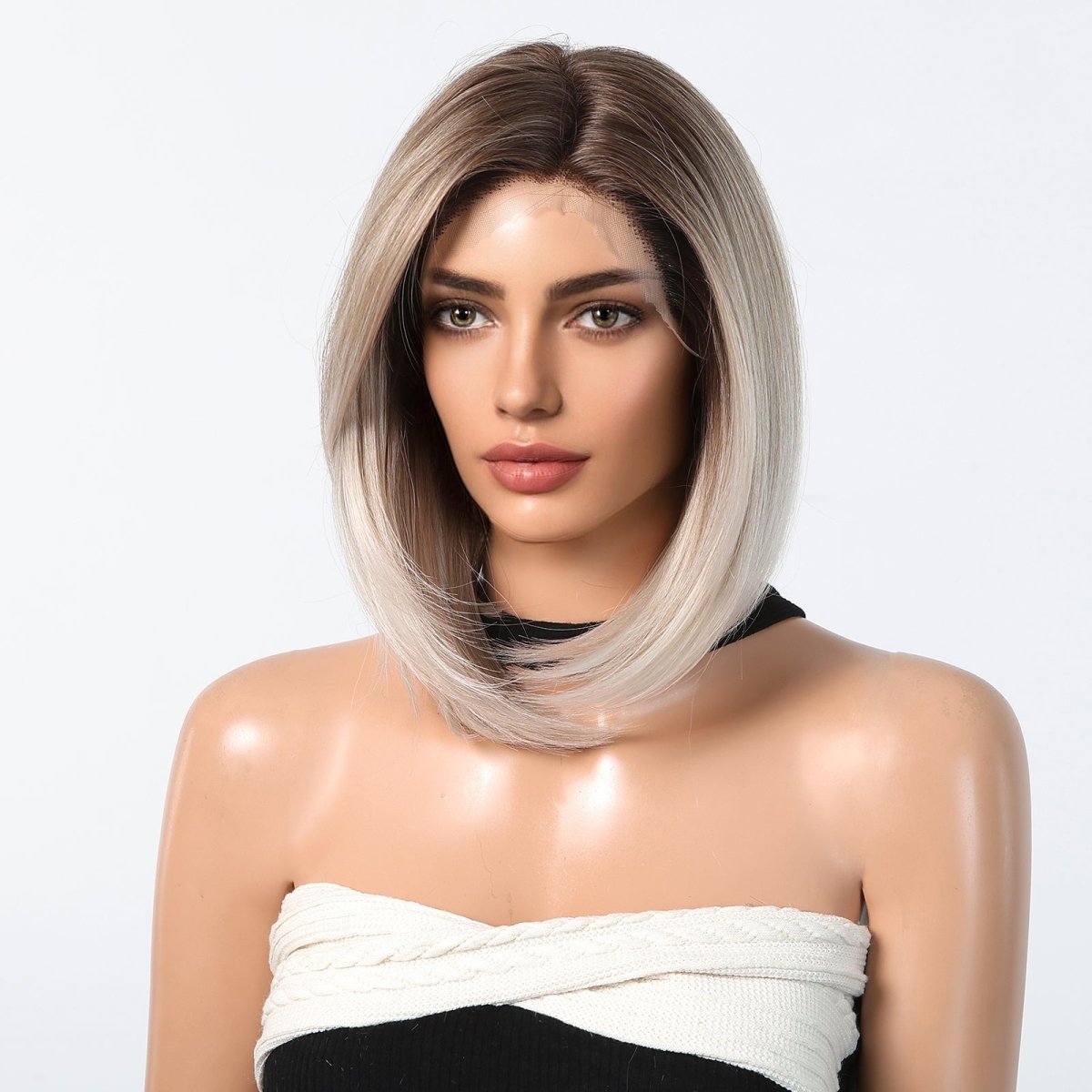Lived In Ombre Blonde Bob 13x6 Lace Front Wig - MARKETPLACE - Milk &amp; Honey Wigs