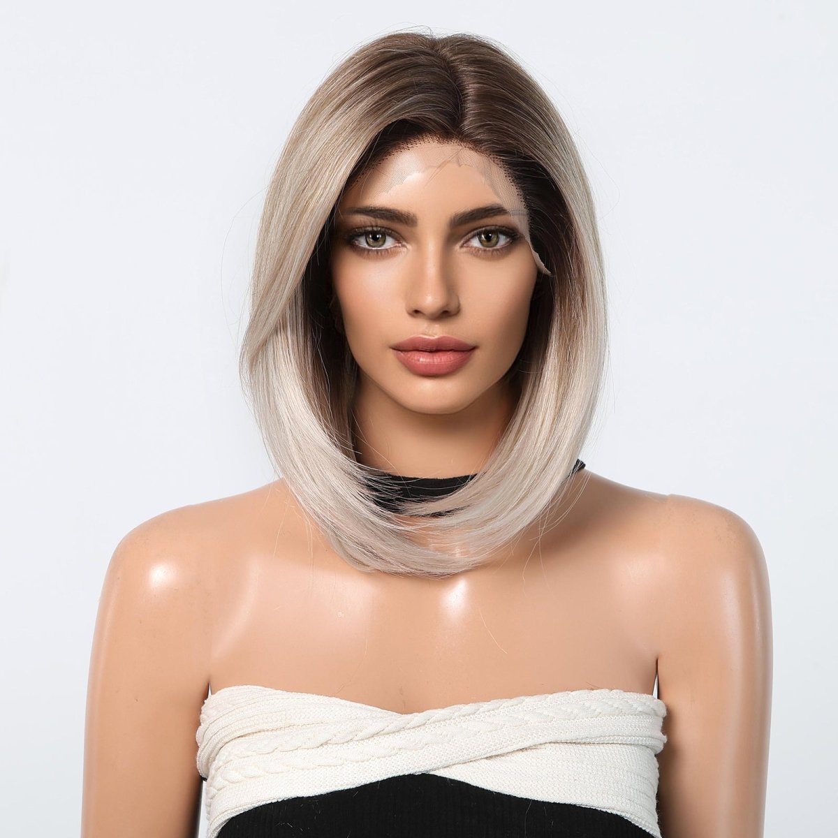 Lived In Ombre Blonde Bob 13x6 Lace Front Wig - MARKETPLACE - Milk &amp; Honey Wigs