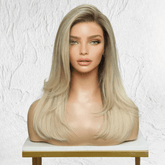 LOLA Lived In Blonde Human Hair Lace Front Wig - Milk & Honey Wigs