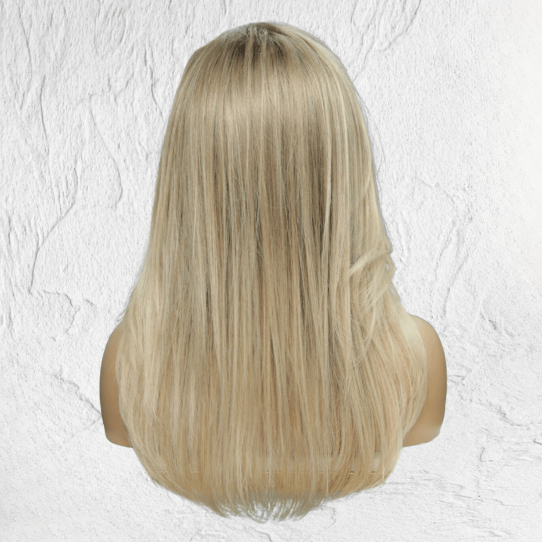 LOLA Lived In Blonde Human Hair Lace Front Wig - Milk &amp; Honey Wigs