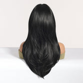 Long Layered Black Wig - MARKETPLACE - Milk & Honey Wigs