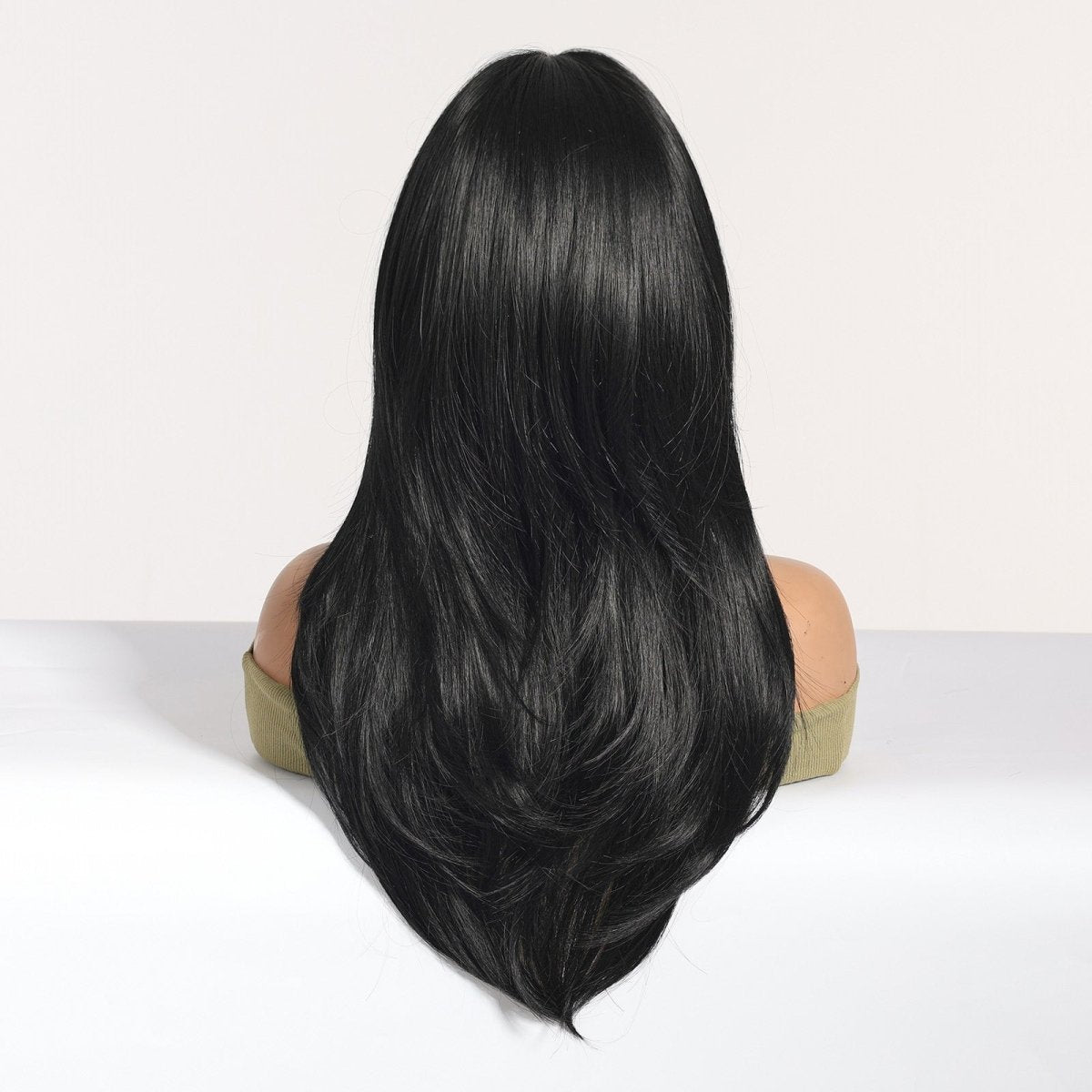 Long Layered Black Wig - MARKETPLACE - Milk &amp; Honey Wigs