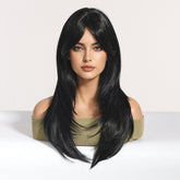 Long Layered Black Wig - MARKETPLACE - Milk & Honey Wigs