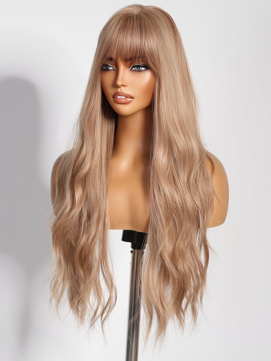 Long Wavy Blonde Wig - MARKETPLACE - Milk &amp; Honey Wigs