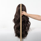 Long Wavy Dark Brown Wig - MARKETPLACE - Milk & Honey Wigs