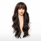 Long Wavy Dark Brown Wig - MARKETPLACE - Milk & Honey Wigs
