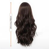 Long Wavy Dark Brown Wig - MARKETPLACE - Milk & Honey Wigs