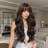 Long Wavy Dark Brown Wig - MARKETPLACE - Milk & Honey Wigs