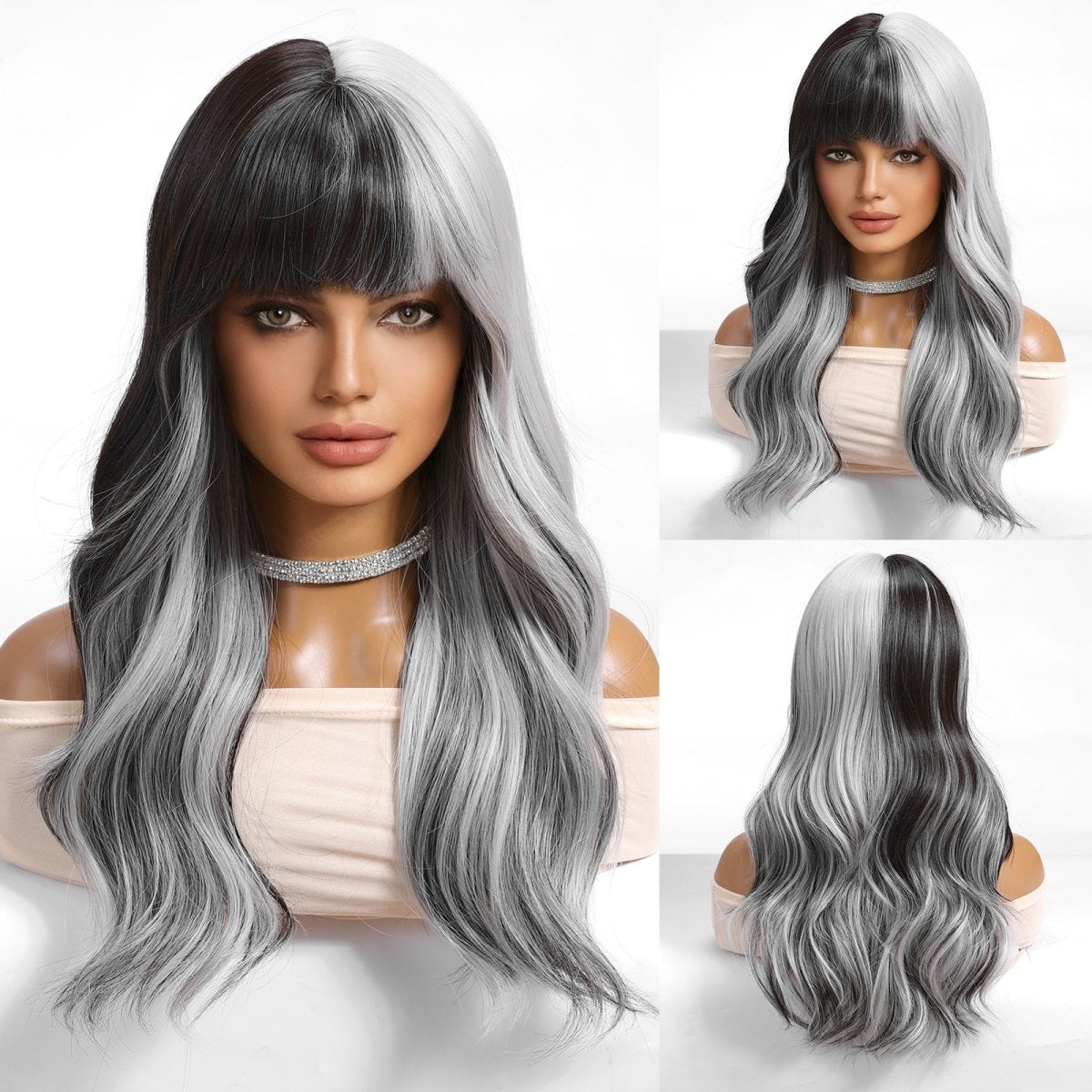 Long Wavy Ombre Wig - MARKETPLACE - Milk &amp; Honey Wigs