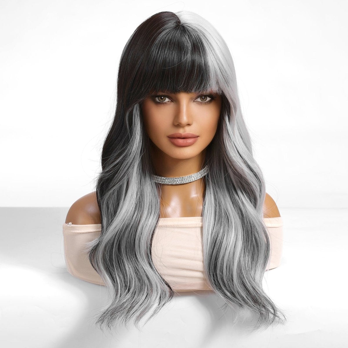 Long Wavy Ombre Wig - MARKETPLACE - Milk & Honey Wigs