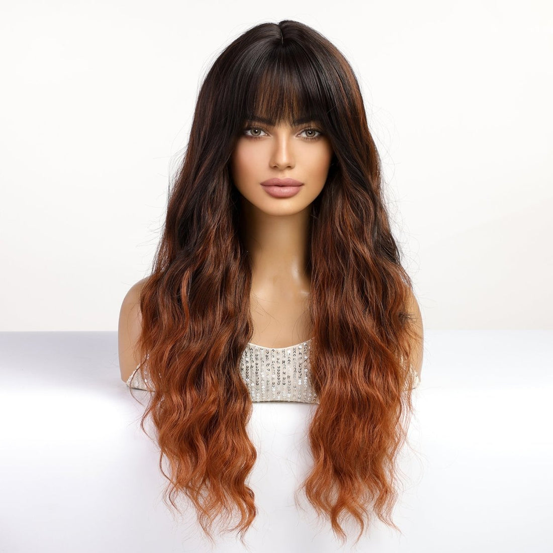 Long Wavy Ombre Wig - MARKETPLACE - Milk &amp; Honey Wigs