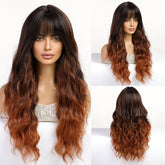 Long Wavy Ombre Wig - MARKETPLACE - Milk & Honey Wigs