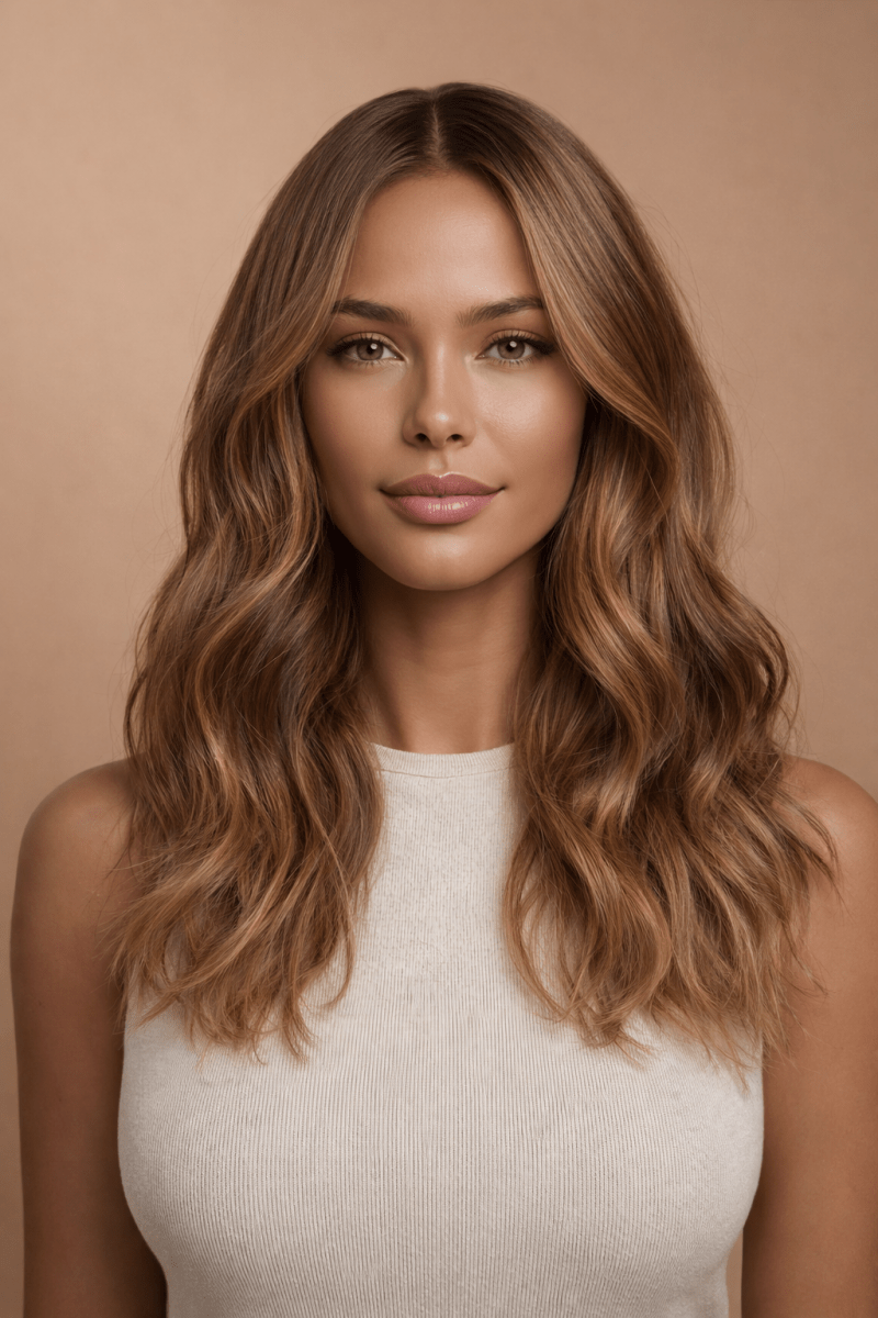 LOUISE - Chocolate Brown - Human Hair Wig - Milk &amp; Honey Wigs