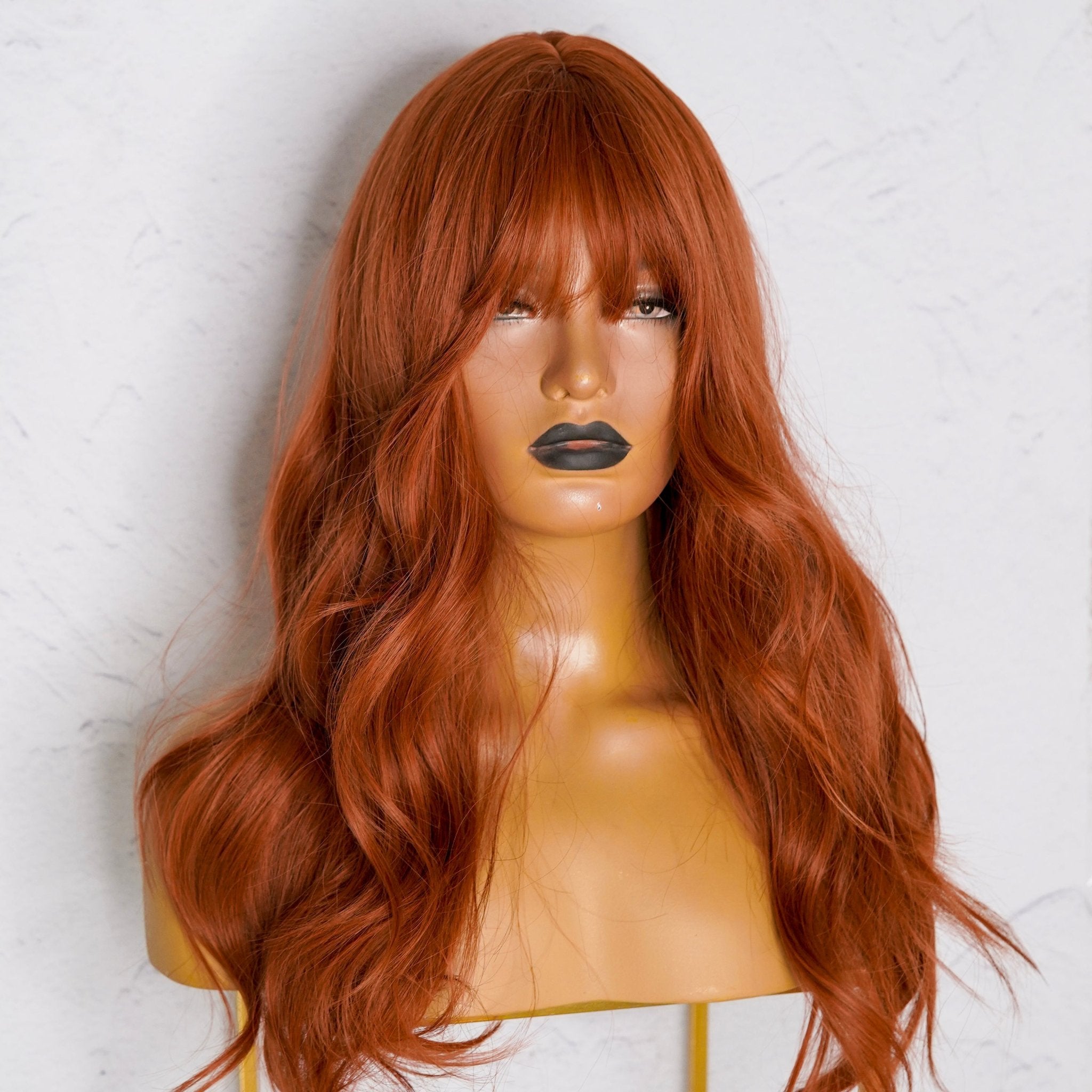 LUCA Auburn Fringe Wig - Milk &amp; Honey Wigs