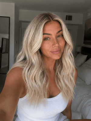 LUCIA - Lived In Blonde - Human Hair Wig - Milk & Honey Wigs