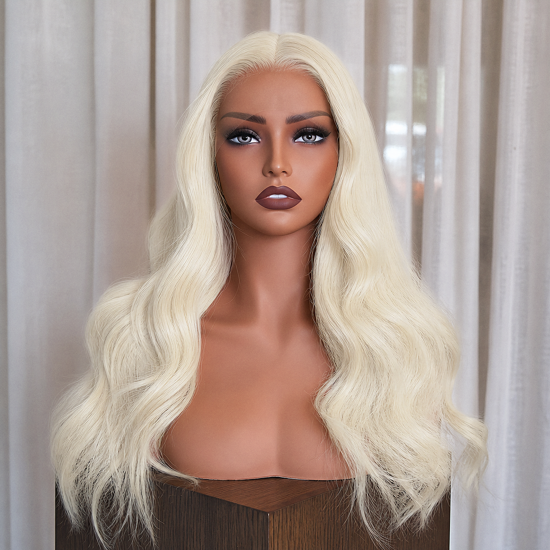 ASHANTI 18 INCH - Blonde - Human Hair Wig