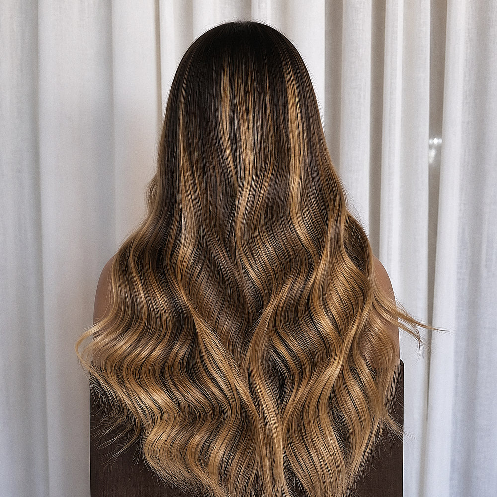 CARTER 18 INCH - Lived In Brunette - Human Hair Wig