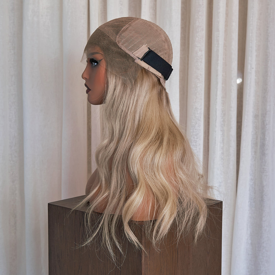 LUCIA 18 INCH - Lived In Blonde - Human Hair Wig