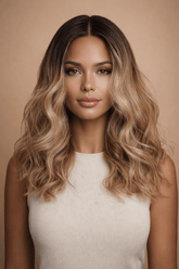 LUCY - Caramel - Lace Front Wig - Milk & Honey Wigs