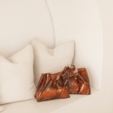 Luxe PVC Milk & Honey Travel Bag - Mocha - Milk & Honey Wigs