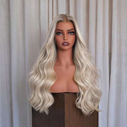 LUCIA 22 INCH - Lived In Blonde - Human Hair Wig