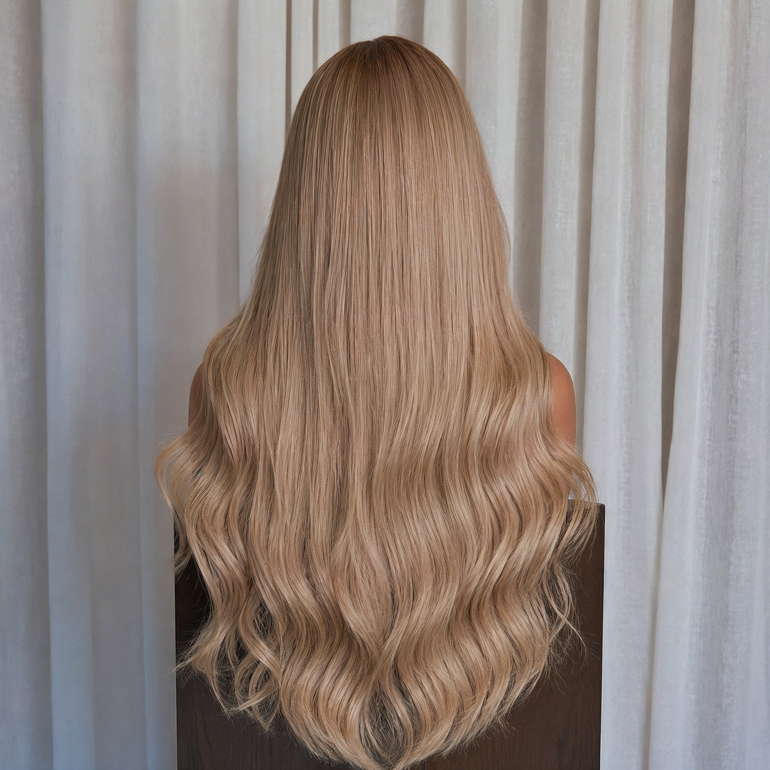 ARIA 22 INCH - Caramel Blonde - Human Hair Wig