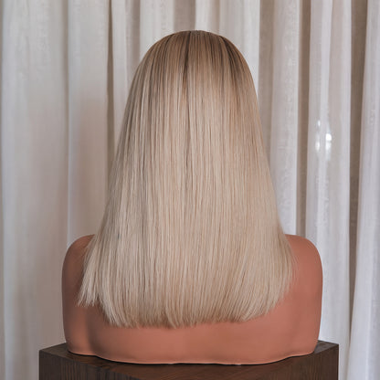 LUCIA 14 INCH - Lived In Blonde - Human Hair Wig