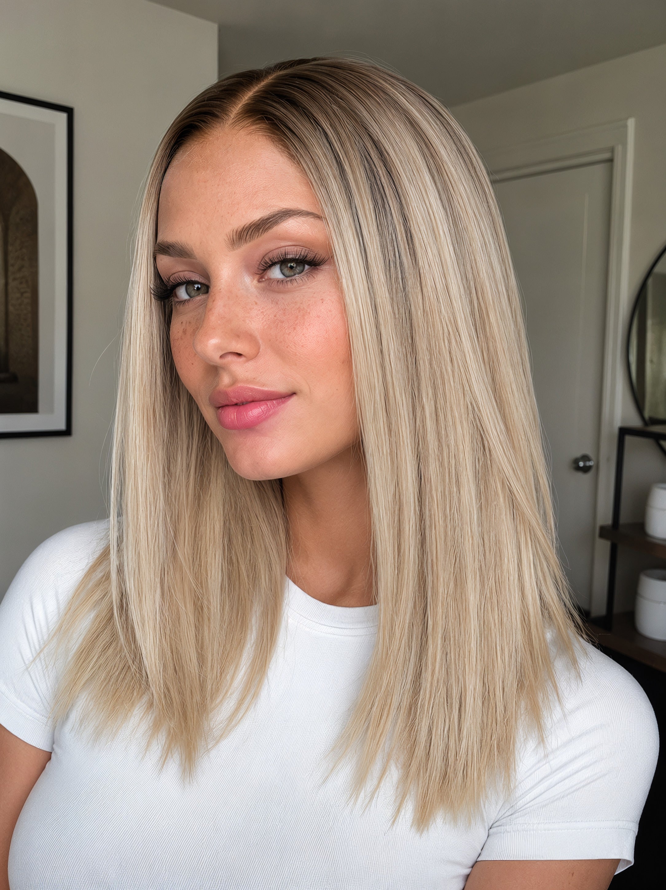 PAYTON 14 INCH  - Lived In Blonde - Human Hair Wig