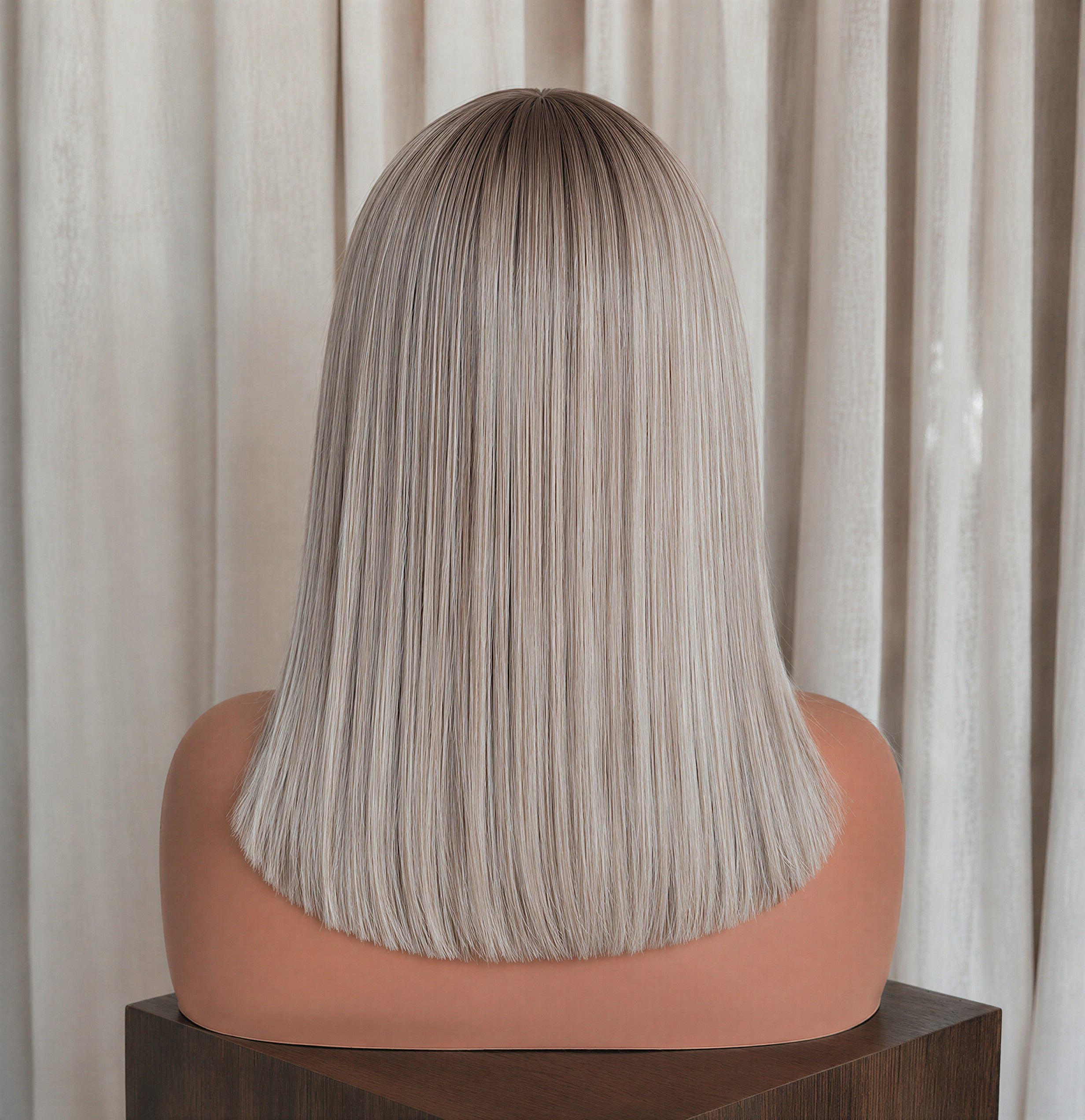 WINNY 14 INCH - Ash Blonde - Human Hair Wig