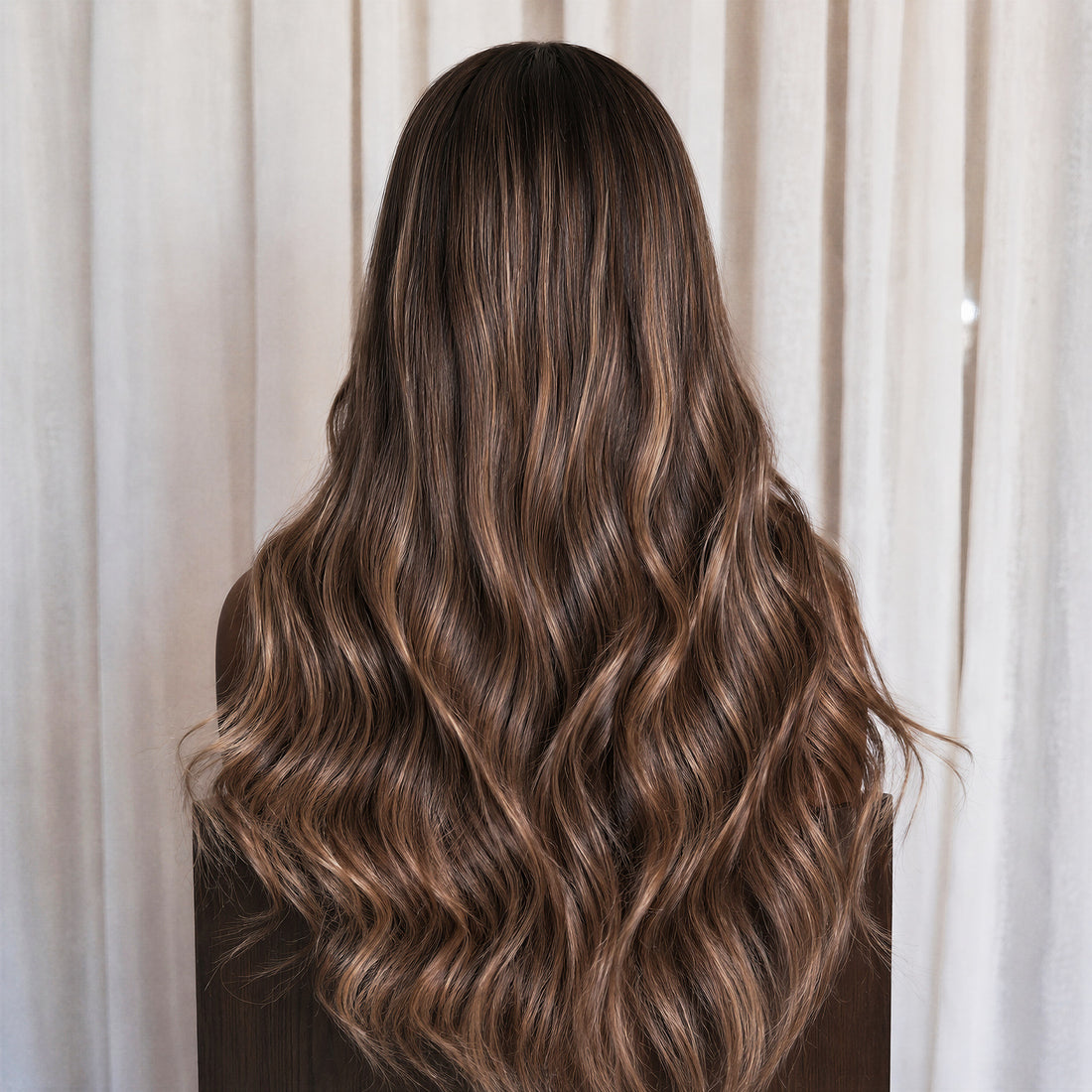LISA 18 INCH - Brown Ombre - Human Hair Wig