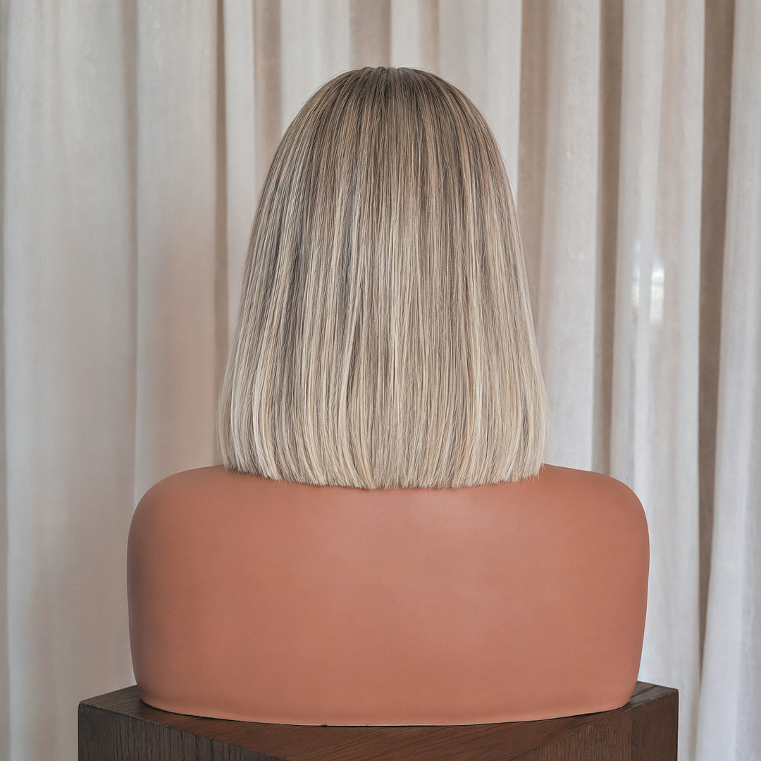 PAYTON 10 INCH BOB - Lived In Blonde - Human Hair Wig