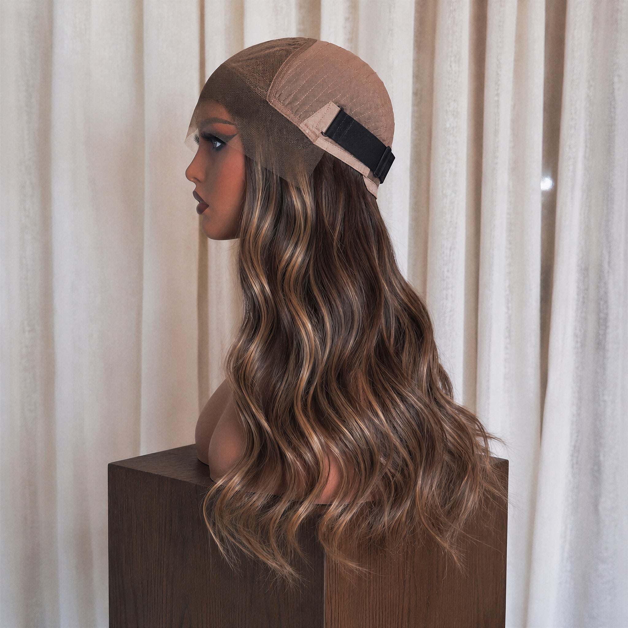 LISA 18 INCH - Brown Ombre - Human Hair Wig