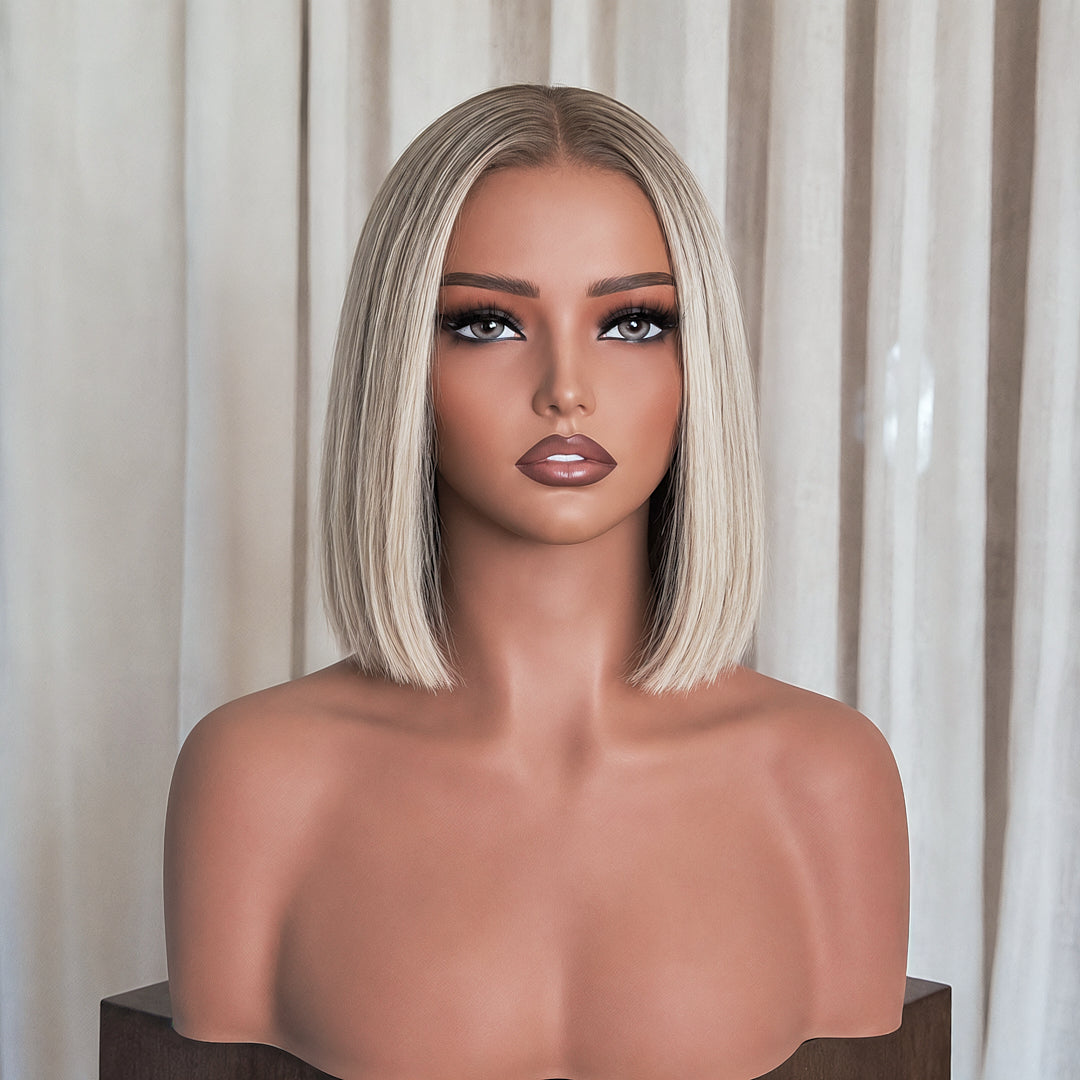 PAYTON 10 INCH BOB - Lived In Blonde - Human Hair Wig
