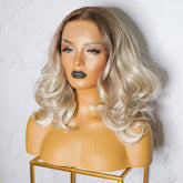 MARY JANE Ombre Blonde Lace Front Wig - Milk & Honey Wigs