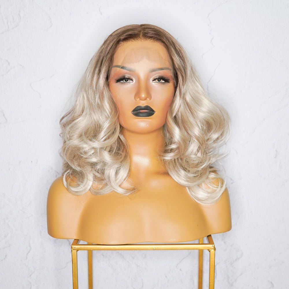 MARY JANE Ombre Blonde Lace Front Wig - Milk &amp; Honey Wigs