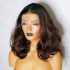 MARY JANE Ombre Brown Lace Front Wig - Milk & Honey Wigs