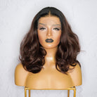 MARY JANE Ombre Brown Lace Front Wig - Milk & Honey Wigs