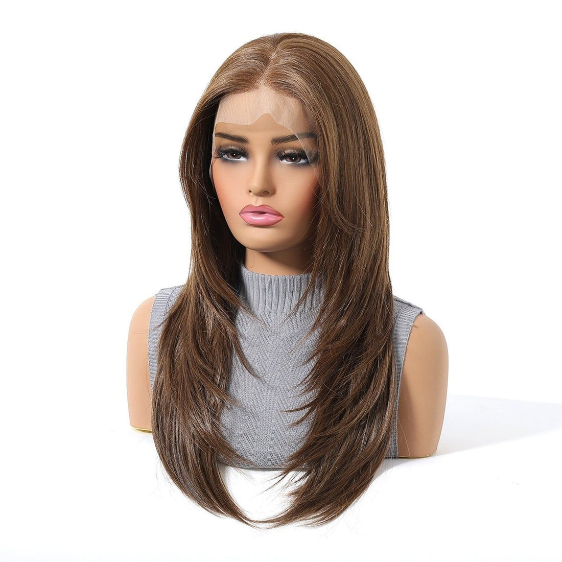 Medium Brown 13x6 Lace Front Wig - MARKETPLACE - Milk &amp; Honey Wigs
