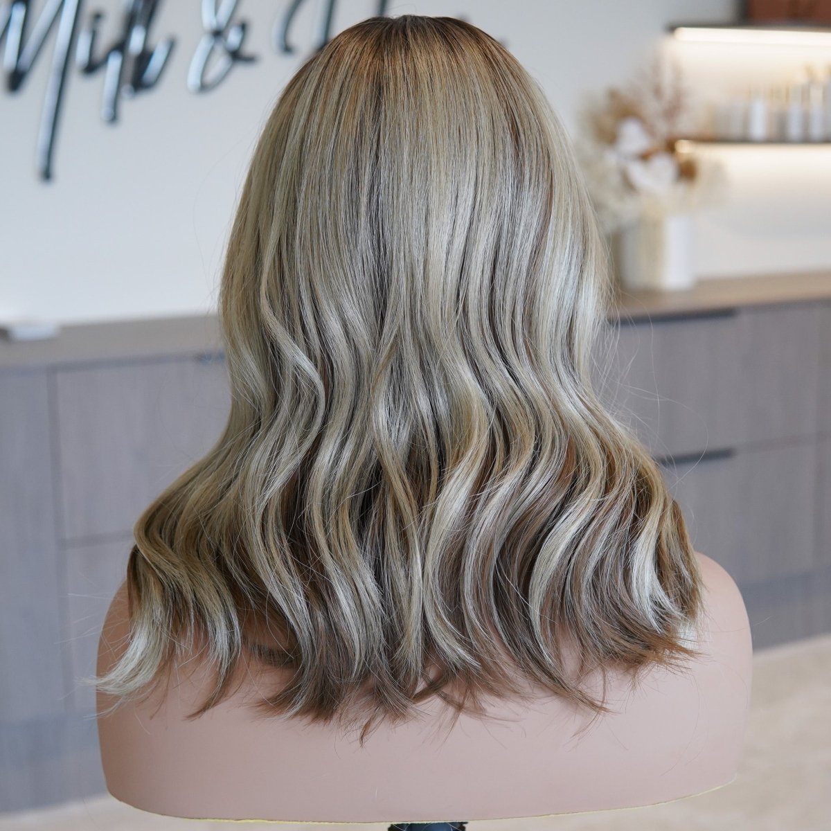 MELISSA Mocha Lace Front Wig - Milk &amp; Honey Wigs