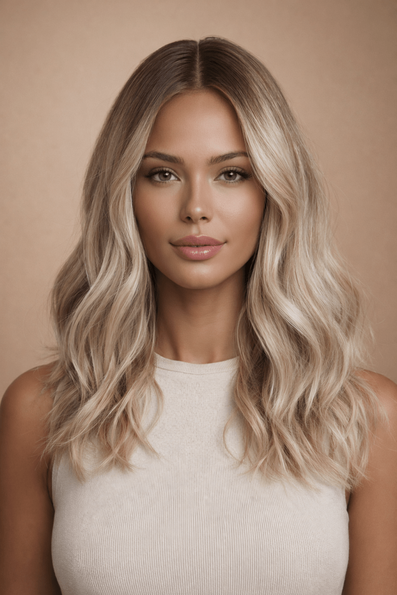 MELISSA - Ombre Blonde - Lace Front Wig - Milk &amp; Honey Wigs