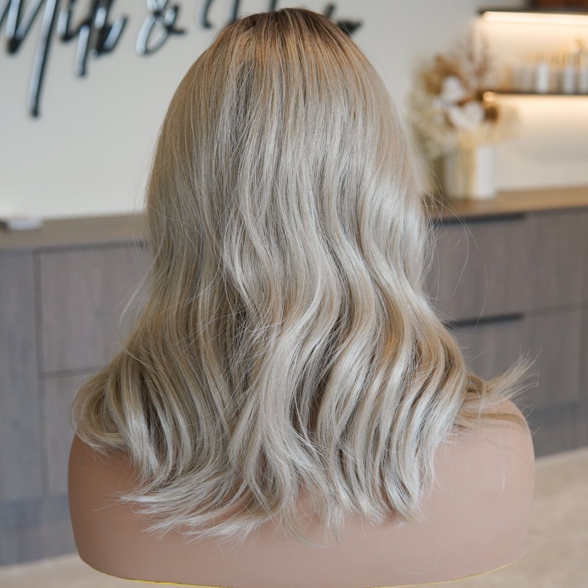 MELISSA Ombre Blonde Lace Front Wig - Milk &amp; Honey Wigs