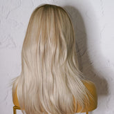 MELROSE Ombre Blonde Fringe Wig - Milk & Honey Wigs