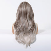 Miixed Salt & Pepper Grey 13x6 Lace Front Wig - MARKETPLACE - Milk & Honey Wigs