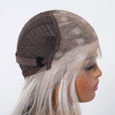 Miixed Salt & Pepper Grey 13x6 Lace Front Wig - MARKETPLACE - Milk & Honey Wigs