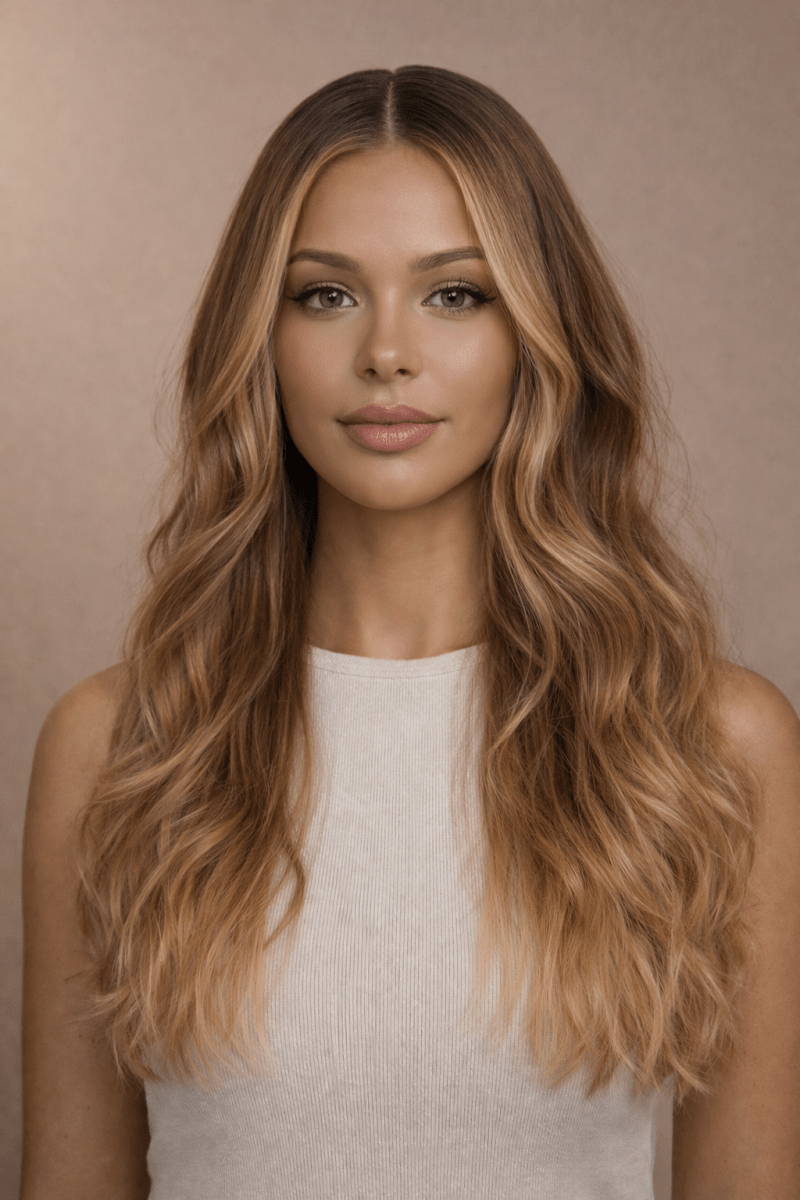 MILAN - Dark Blonde Ombre - Human Hair Wig | Blonde, 26 Inch, 13x6 Lace Front, Human Hair | Milk &amp; Honey Wigs