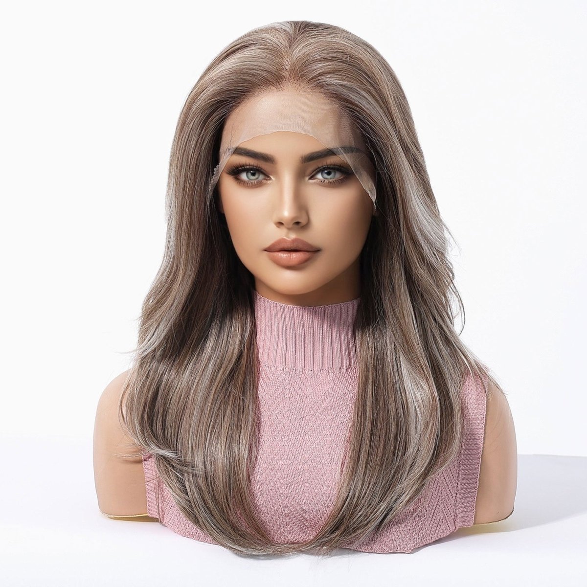 Mixed Dark Blonde 13x6 Lace Front Wig - MARKETPLACE - Milk &amp; Honey Wigs