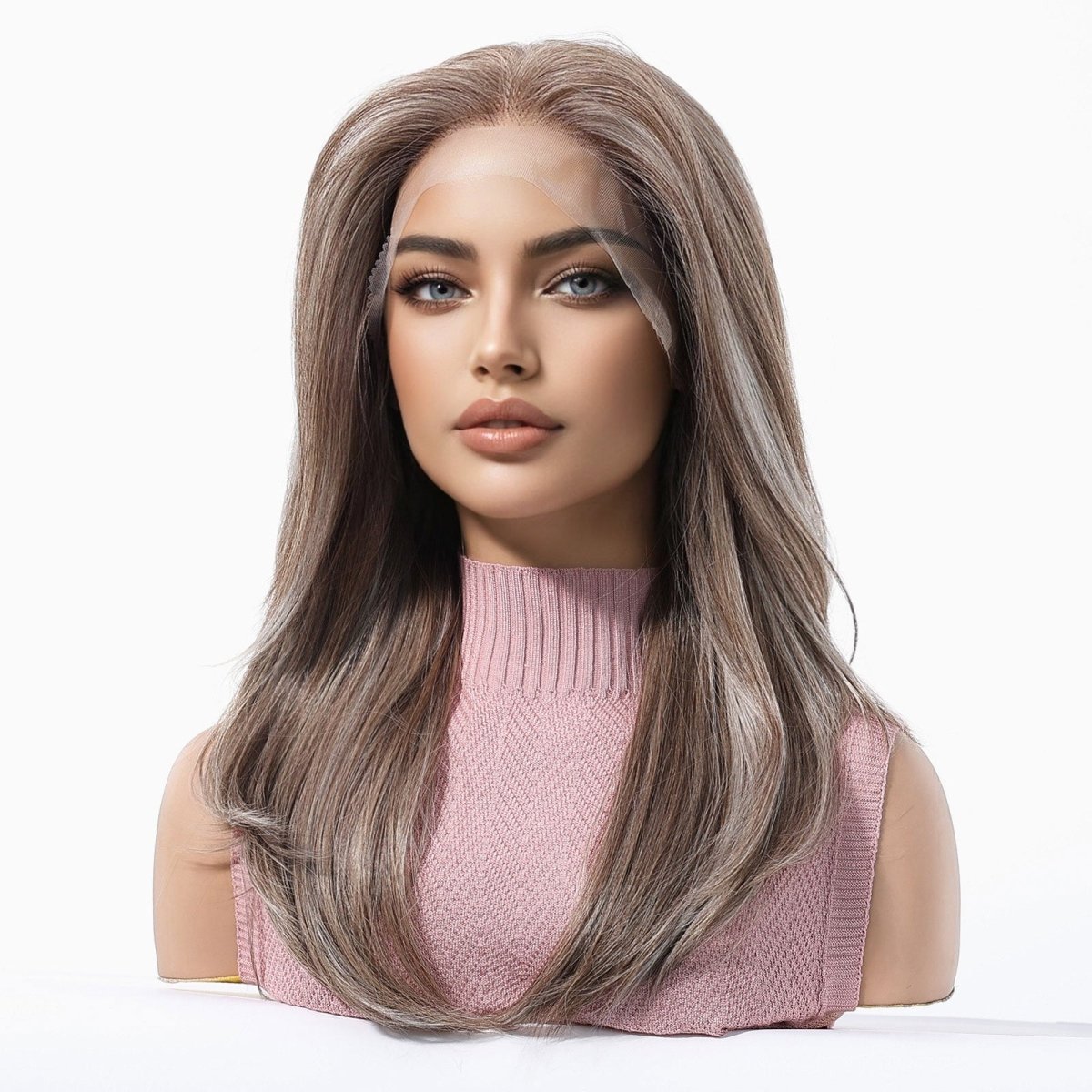 Mixed Dark Blonde 13x6 Lace Front Wig - MARKETPLACE - Milk &amp; Honey Wigs